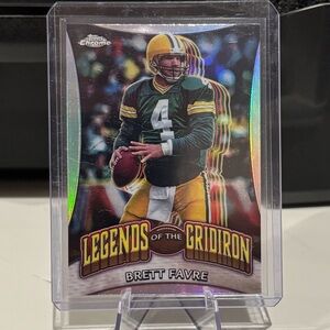 🔥 2024 Brett Favre Legends of the Gridiron Refractor. Mint condition